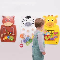 TTS Animal Activity Wall Set 3pk Outlet
