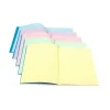 TTS Assorted A5 Tinted Exercise Books 10mm Squares 48pgs 10pk Outlet
