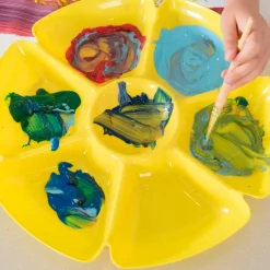 TTS Assorted Colours Flower Sorting and Paint Trays 6pk Online