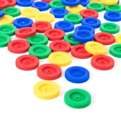 TTS Assorted Plastic Wheels 100pk Hot