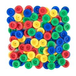 TTS Assorted Plastic Wheels 100pk Hot
