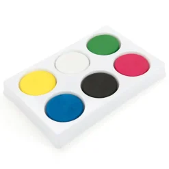 TTS Assorted Tempera 6 Paint Blocks and Palette Sale