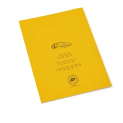 TTS A4 Tinted Exercise Book 8mm Ruled Margin 48pg 10pk Discount