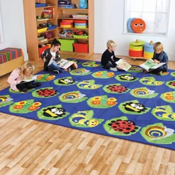 TTS Back to Nature Square Bug Placement Carpet 3m x 3m Discount