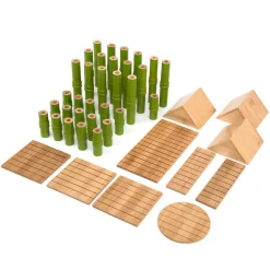 TTS Bamboo Building Blocks Clearance