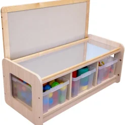 TTS 3 Bay Store Mirror/Drywipe Board Hot