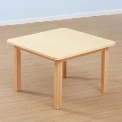 TTS Beech Veneer Square Classroom Table Best