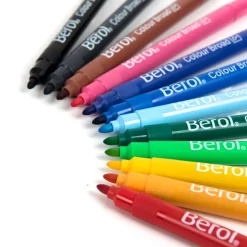 TTS Berol® Colour Broad Pens Assorted New
