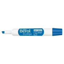 TTS Berol® Drywipe Markers Chisel Tip Assorted Colours 48pk