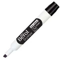 TTS Berol® Drywipe Markers Chisel Tip Black 48pk Best