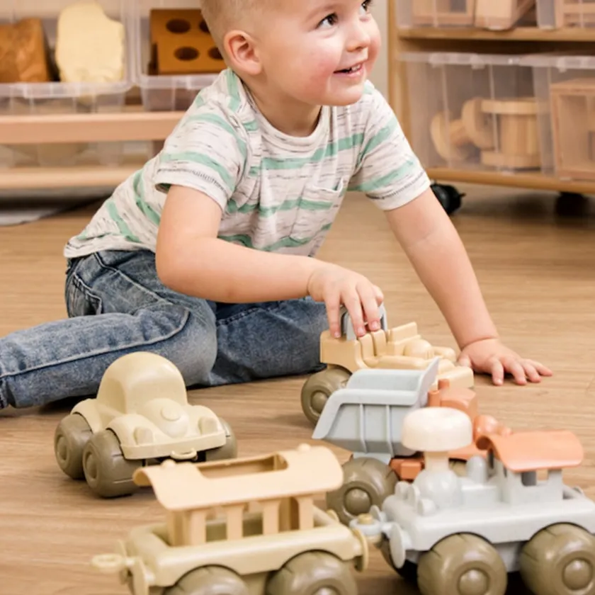 TTS Bio Plastic Small World Vehicles 8pk