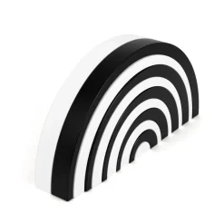 TTS Black & White Wooden Nesting Arches 10pk
