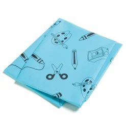 TTS Blue Plastic Table Cover 1.5x1.5m Outlet