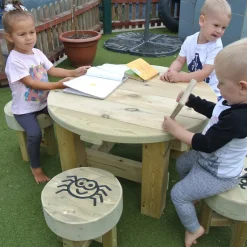 TTS Bug Table and Five Stools Clearance