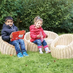 TTS Children's Wicker Sofa and Chairs Set Online