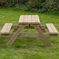 TTS Child Wooden Picnic Bench Online