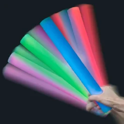 TTS Colour Changing Foam Batons 6pk New