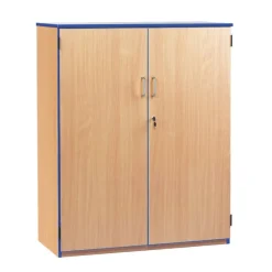 TTS Coloured Edge Lockable Cupboard Clearance