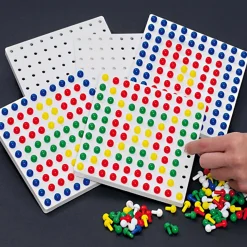 TTS Colourful Peg Boards Pack Best