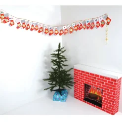 TTS Corobuff® Corrugated Card Fireplace New
