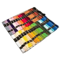 TTS Cotton Embroidery Threads Pack Assorted 144pk Best