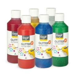 TTS Creall Glitter Paint Assorted 250ml 6pk Sale