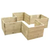 TTS Cross Shaped Grow Bed Hot