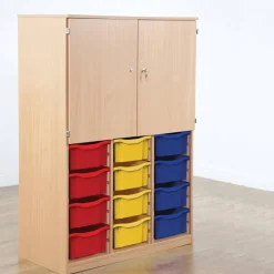 TTS Cupboard With Deep Tray Storage Outlet