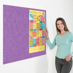 TTS Eco Frameless Noticeboard