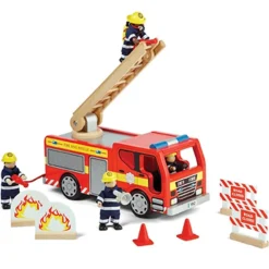 TTS Fire Station, Firefighters, Truck and Accessories