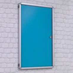 TTS FlameShield Lockable Noticeboard Best