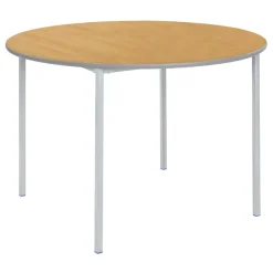 TTS Fully Welded Table Coloured Edge Circular Best
