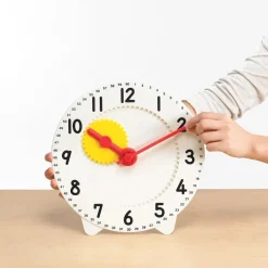 TTS Geared Plastic Teaching Clock Sale