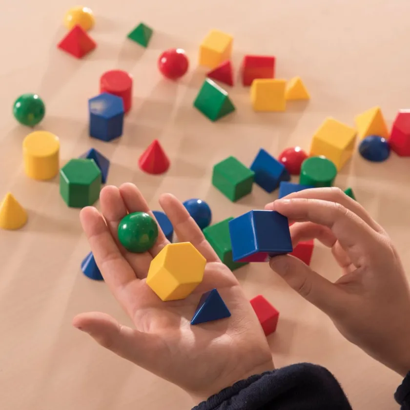 TTS Geometric Solid Shapes 40pk Best