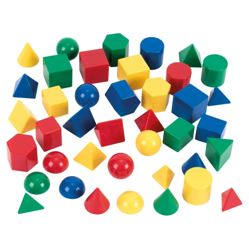 TTS Geometric Solid Shapes 40pk Best