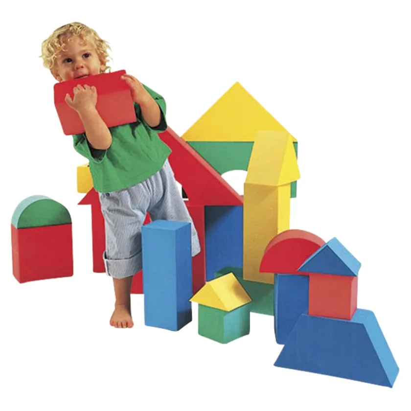 TTS Giant Foam Coloured Building Blocks 32pk Discount