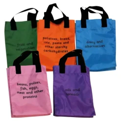 TTS Healthy Eating Shopping Bags Game Clearance