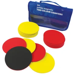 TTS Jumbo Magnetic Two Colour Counters New