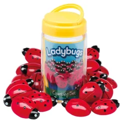 TTS Ladybugs Counting Activity Cards 16pk Sale