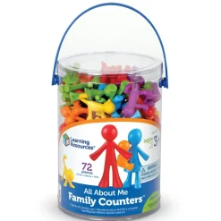 TTS Learning Resources All About Me Family Counters™ 72pcs Discount