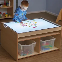 TTS Lightbox Wooden Play Table Discount