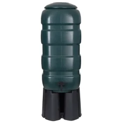 TTS 100L Water Butt complete with stand Outlet