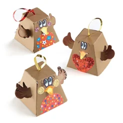 TTS Make Your Own Robin Christmas Tree Hangers 30pk Outlet