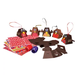 TTS Make Your Own Robin Christmas Tree Hangers 30pk Outlet