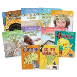 TTS Mapping Skills Books 10pk Best