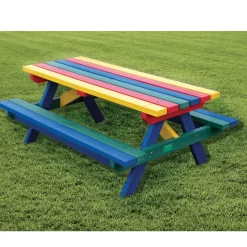 TTS Marmax Rainbow Junior Picnic Table New