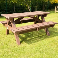 TTS Marmax Recycled Heavy-Duty Picnic Bench Outlet