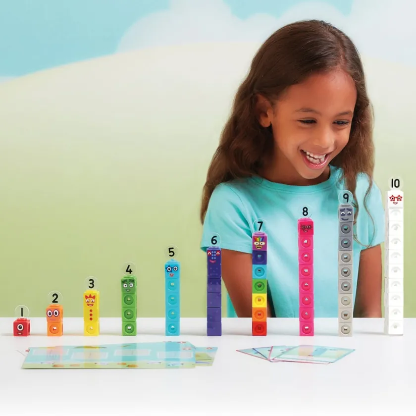 TTS MathLink® Cubes Numberblocks 1-10 Activity Set New