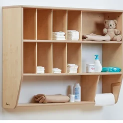 TTS Millhouse Baby Changing Wall Storage Unit H818xW1106xD270mm Online