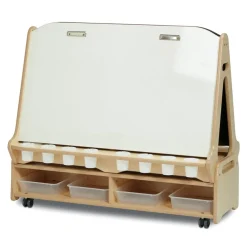 TTS Millhouse Double Sided 2 in 1 Easel + Low Trolley (4 Child) Outlet